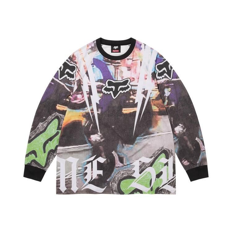 Топ Supreme x Fox Racing Long-Sleeve Top 'Multicolor'
Топ Supreme x Fox Racing Long-Sleeve Top 'Multicolor'