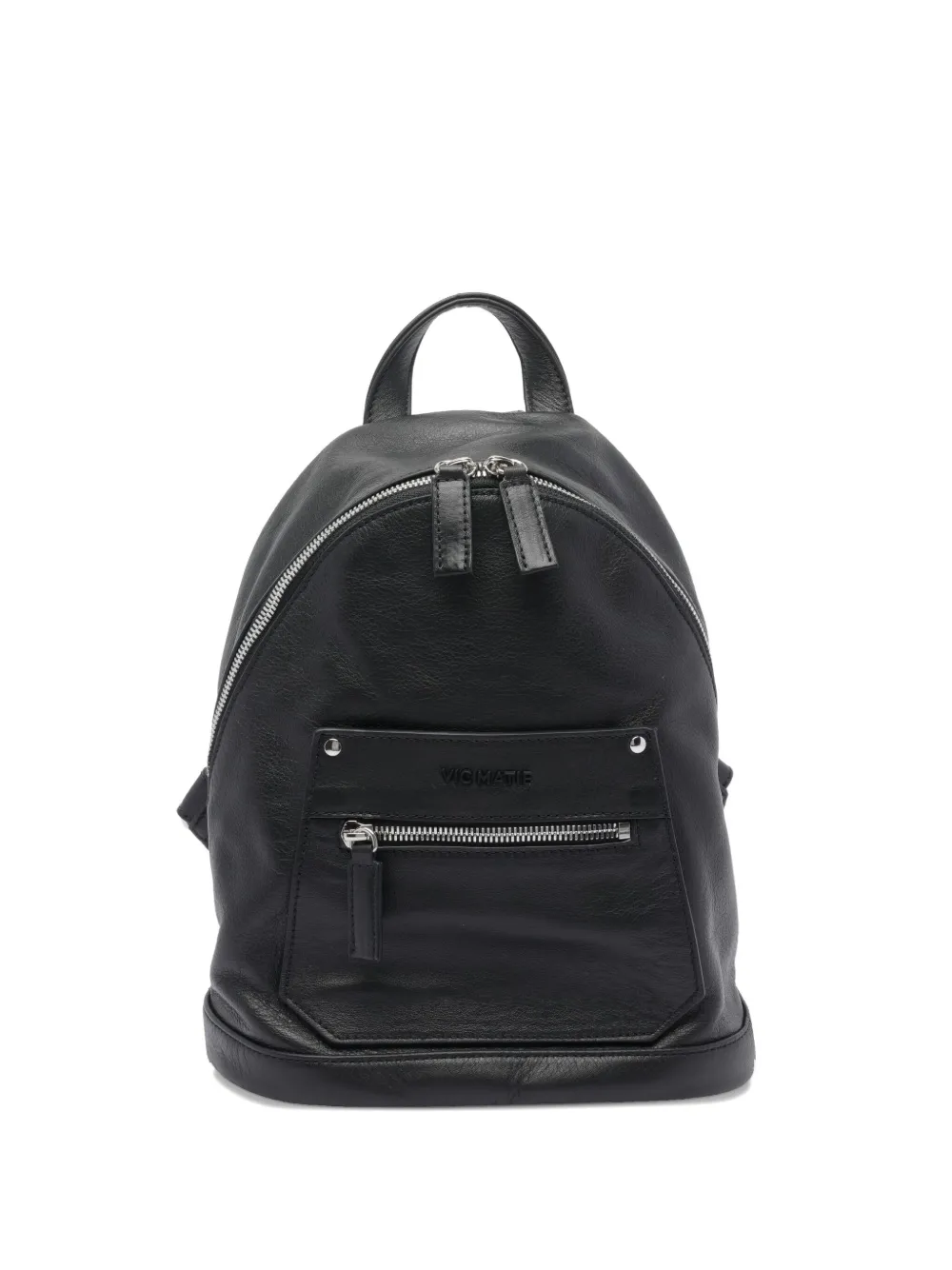 Кожаный рюкзак с логотипом Vic Matie, черный
Кожаный рюкзак с логотипом Vic Matie, черный