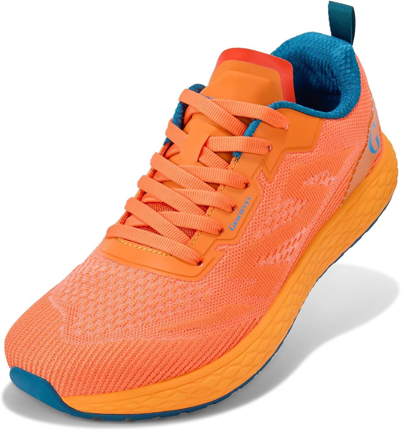 Мужские кроссовки с широкой носочной частью для ходьбы и бега- дышащие, легкие, противоскользящие Geococcyx, оранжевый
Мужские кроссовки с широкой носочной частью для ходьбы и бега- дышащие, легкие, противоскользящие Geococcyx, оранжевый