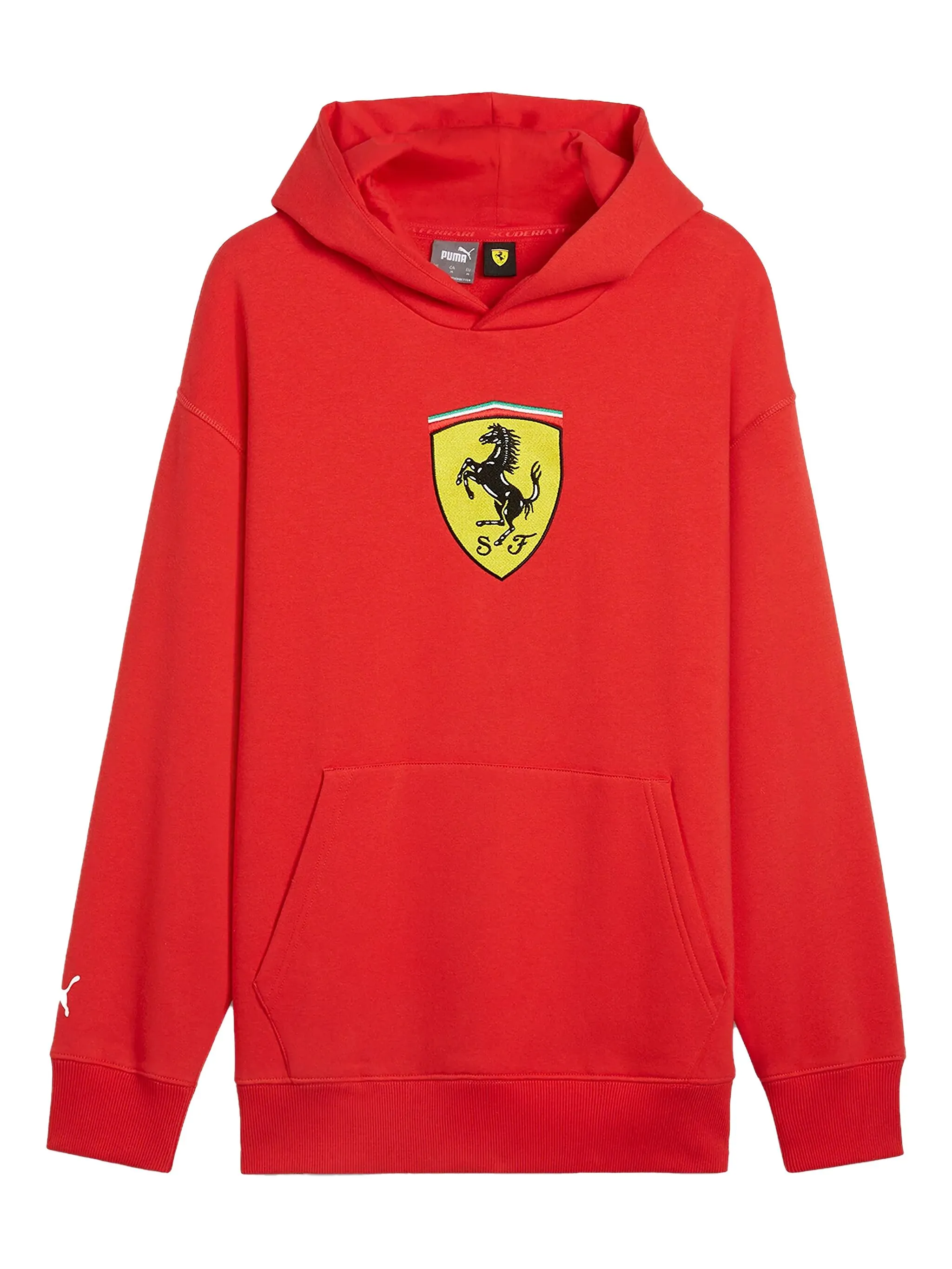 Худи Race Big Shield из коллаборации со Scuderia Ferrari Puma, красный
Худи Race Big Shield из коллаборации со Scuderia Ferrari Puma, красный