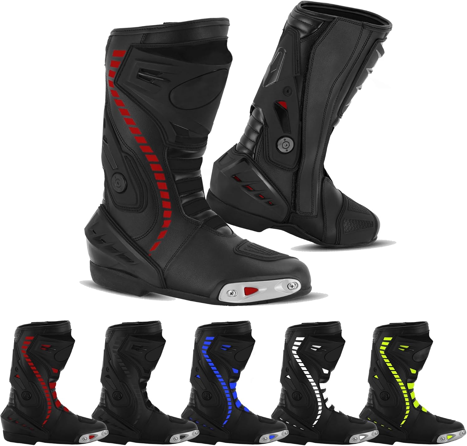 Мужские мотоциклетные ботинки до щиколотки Водонепроницаемые кожаные гоночные ботинки Нескользящая подошва Мотокросс Длинные водонепроницаемые ботинки Hive Moto, красный
Мужские мотоциклетные ботинки до щиколотки Водонепроницаемые кожаные гоночные ботинки Нескользящая подошва Мотокросс Длинные водонепроницаемые ботинки Hive Moto, красный