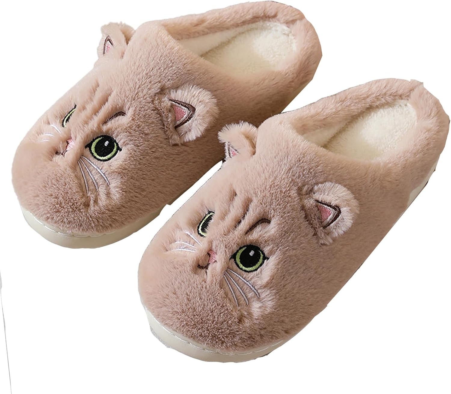 Милые домашние тапочки для женщин и мужчин с изображением животных, удобные мягкие тапочки с эффектом памяти, плюшевые домашние обувь для спальни и гостиной Oukisam, коричневый
Милые домашние тапочки для женщин и мужчин с изображением животных, удобные мягкие тапочки с эффектом памяти, плюшевые домашние обувь для спальни и гостиной Oukisam, коричневый