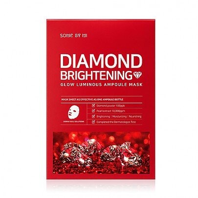 Ампульная маска Diamond Brightening Calming Glow Luminous Ampoule, 1 шт. Some by Mi
Ампульная маска Diamond Brightening Calming Glow Luminous Ampoule, 1 шт. Some by Mi
