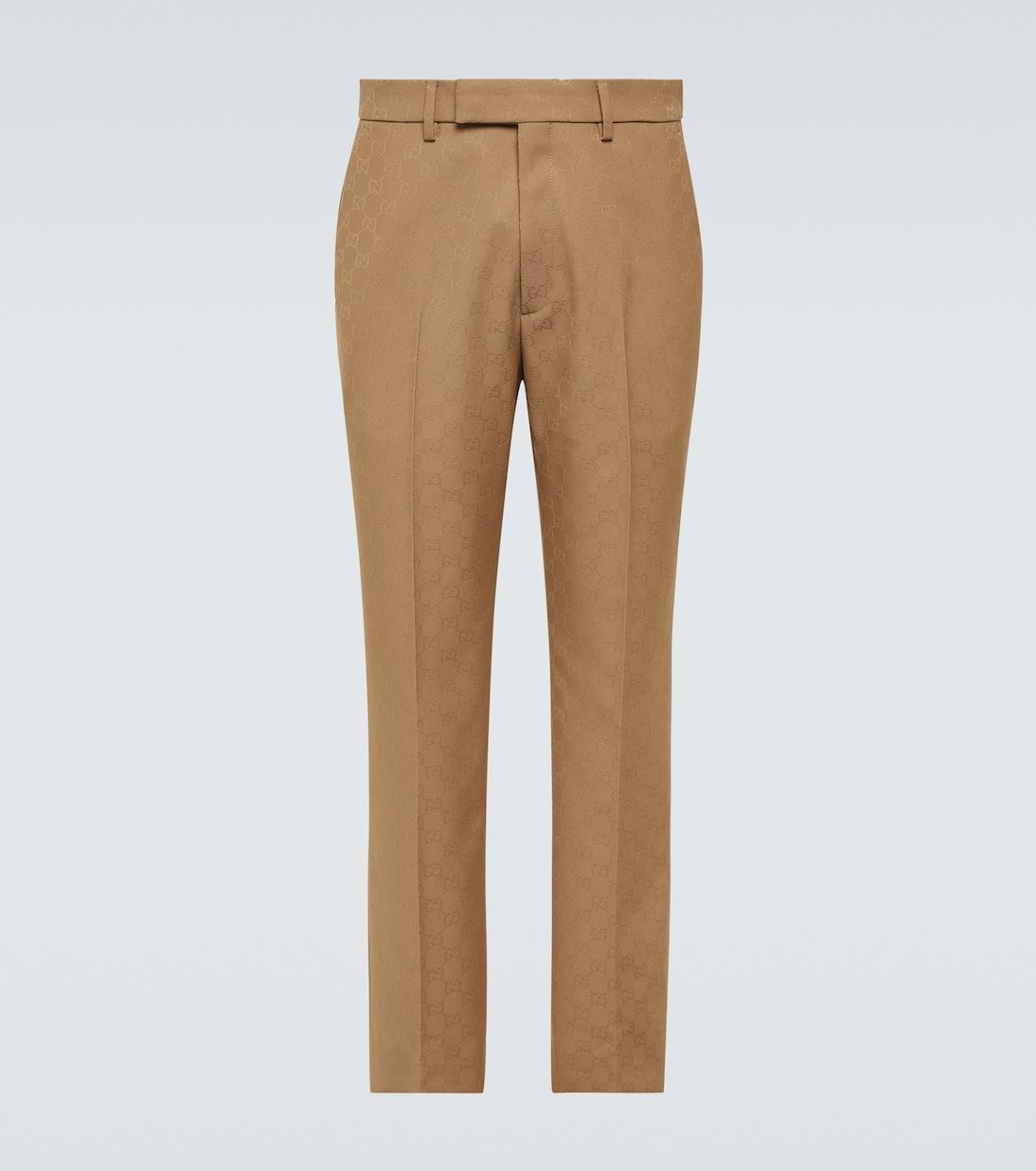 GG жаккардовые прямые брюки Gucci, Marscland
GG жаккардовые прямые брюки Gucci, Marscland