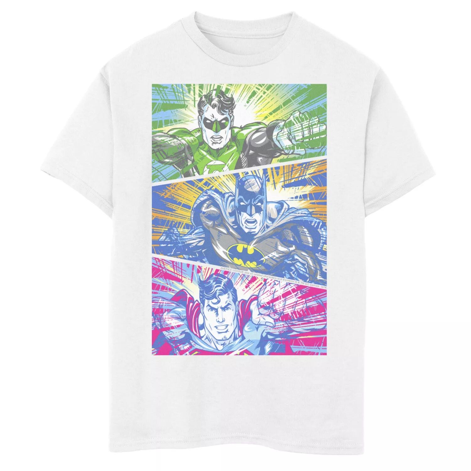 Футболка с рисунком героев Лиги справедливости для мальчиков 8–20 лет Licensed Character
Футболка с рисунком героев Лиги справедливости для мальчиков 8–20 лет Licensed Character