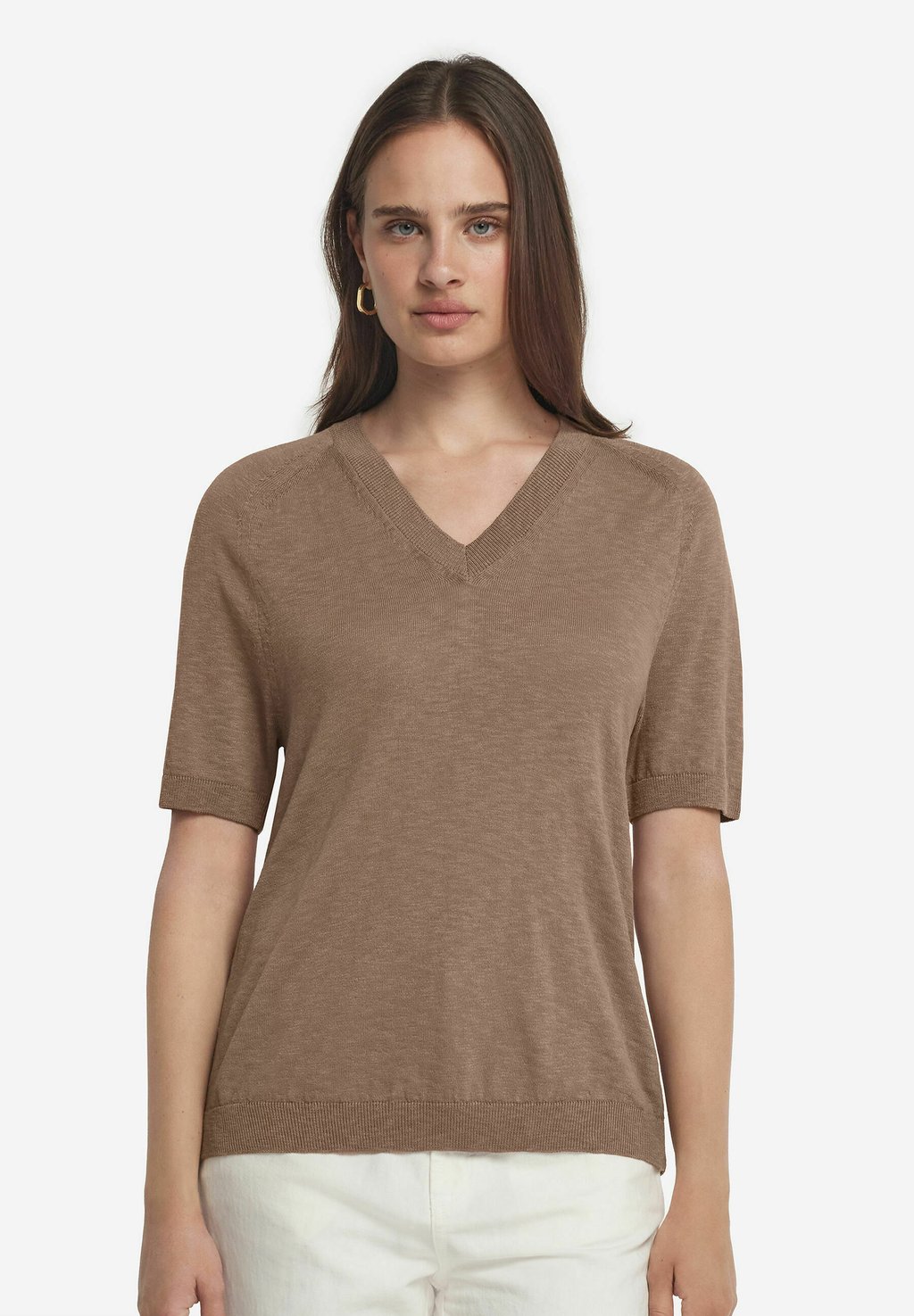 Базовая футболка Falconeri, коричневый
Базовая футболка Falconeri, коричневый