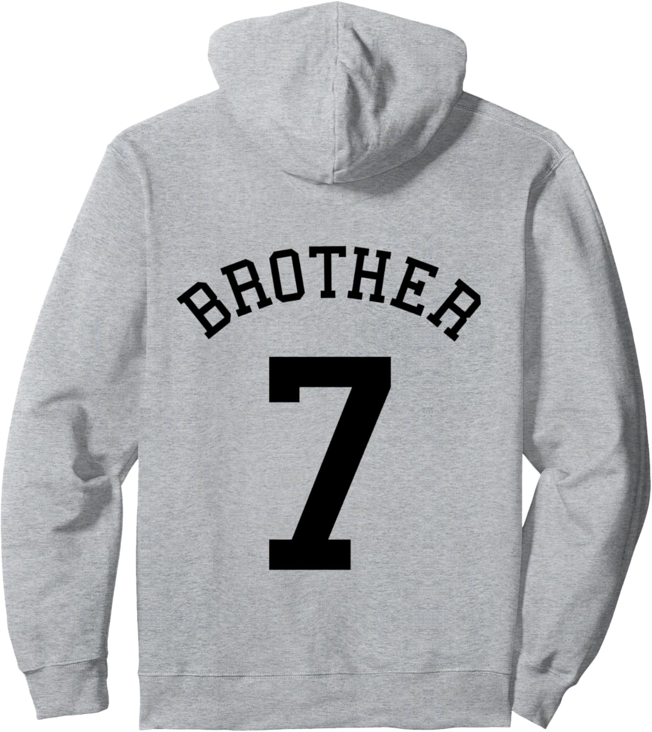 Толстовка Brother Team Jersey 7, футбол, бейсбол, баскетбол, регби, худи Sports Fan Family Uniform For Squad No. 7, серый
Толстовка Brother Team Jersey 7, футбол, бейсбол, баскетбол, регби, худи Sports Fan Family Uniform For Squad No. 7, серый
