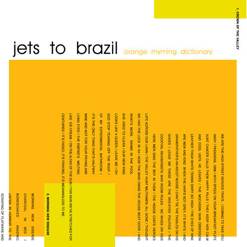 Виниловая пластинка Jets to Brazil: Orange Rhyming Dictionary
Виниловая пластинка Jets to Brazil: Orange Rhyming Dictionary