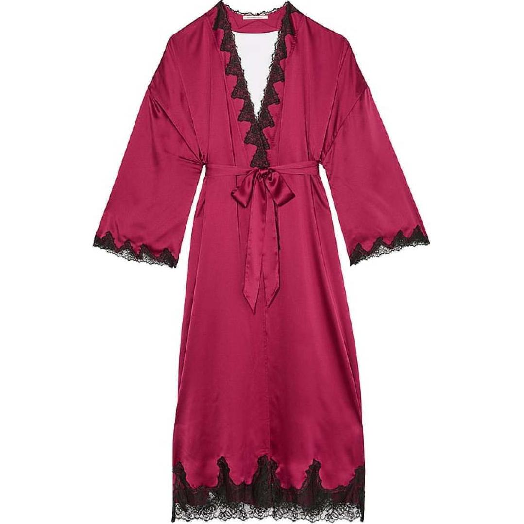 Victoria's Secret Женский халат для сна бордовый
Victoria's Secret Женский халат для сна бордовый