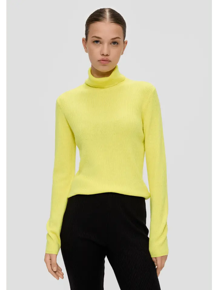 Пуловер QS Strick langarm, желтый
Пуловер QS Strick langarm, желтый