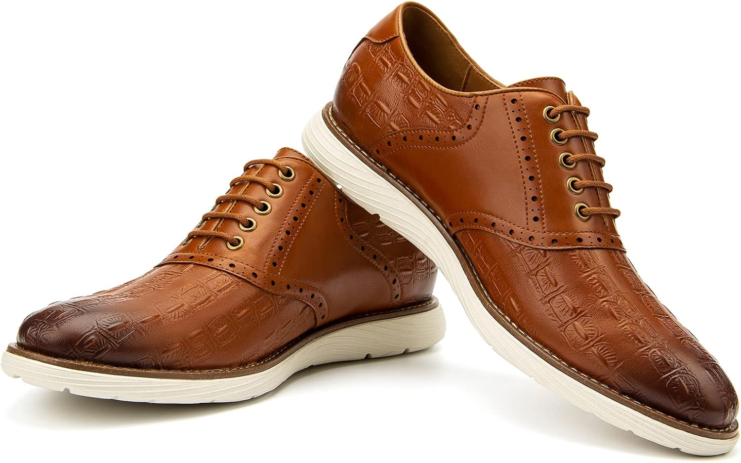 Мужские оксфорды JITAI, классические туфли с шнуровкой и крыловидной перфорацией, легкие модные мужские туфли, Brown/28
Мужские оксфорды JITAI, классические туфли с шнуровкой и крыловидной перфорацией, легкие модные мужские туфли, Brown/28