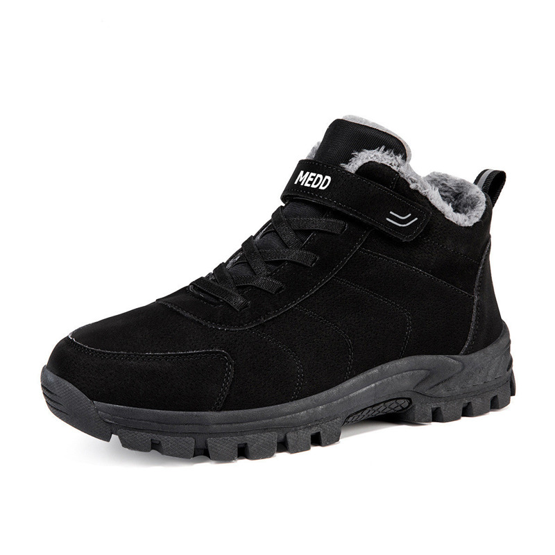 Medd Утепленные черные прогулочные ботинки унисекс, цвет Fleece-Lined Black
Medd Утепленные черные прогулочные ботинки унисекс, цвет Fleece-Lined Black