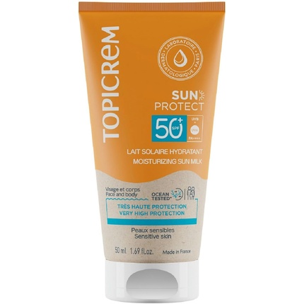 Солнцезащитный увлажняющий крем для лица и тела SPF 50+ Sun Protect Topicrem
Солнцезащитный увлажняющий крем для лица и тела SPF 50+ Sun Protect Topicrem