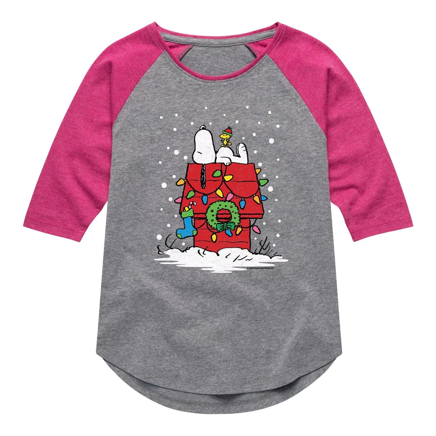 Топ реглан с рисунком Peanuts Snoopy Snow Falls для девочек 7–16 лет Licensed Character
Топ реглан с рисунком Peanuts Snoopy Snow Falls для девочек 7–16 лет Licensed Character