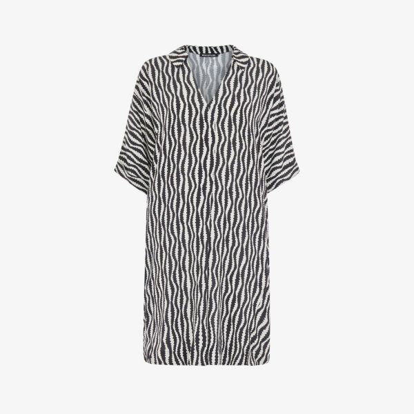 Мини-Платье свободного кроя Melanie с графическим принтом Whistles, черный
Мини-Платье свободного кроя Melanie с графическим принтом Whistles, черный