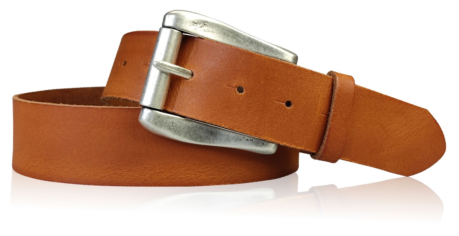 Кожаный ремень FRONHOFER, коньячный 
Кожаный ремень FRONHOFER, коньячный