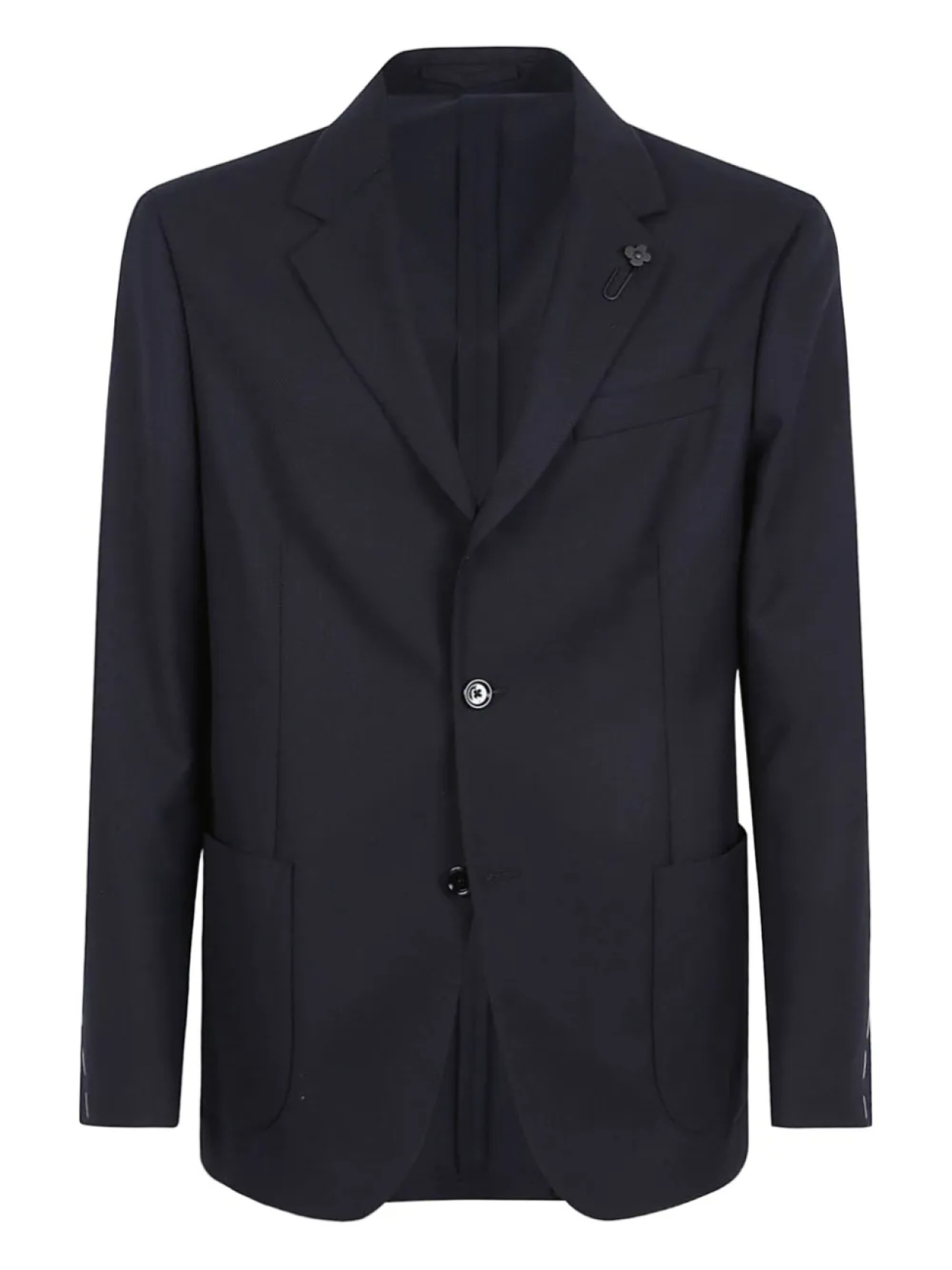 Шерстяной пиджак с цветочным принтом Lardini, синий
Шерстяной пиджак с цветочным принтом Lardini, синий