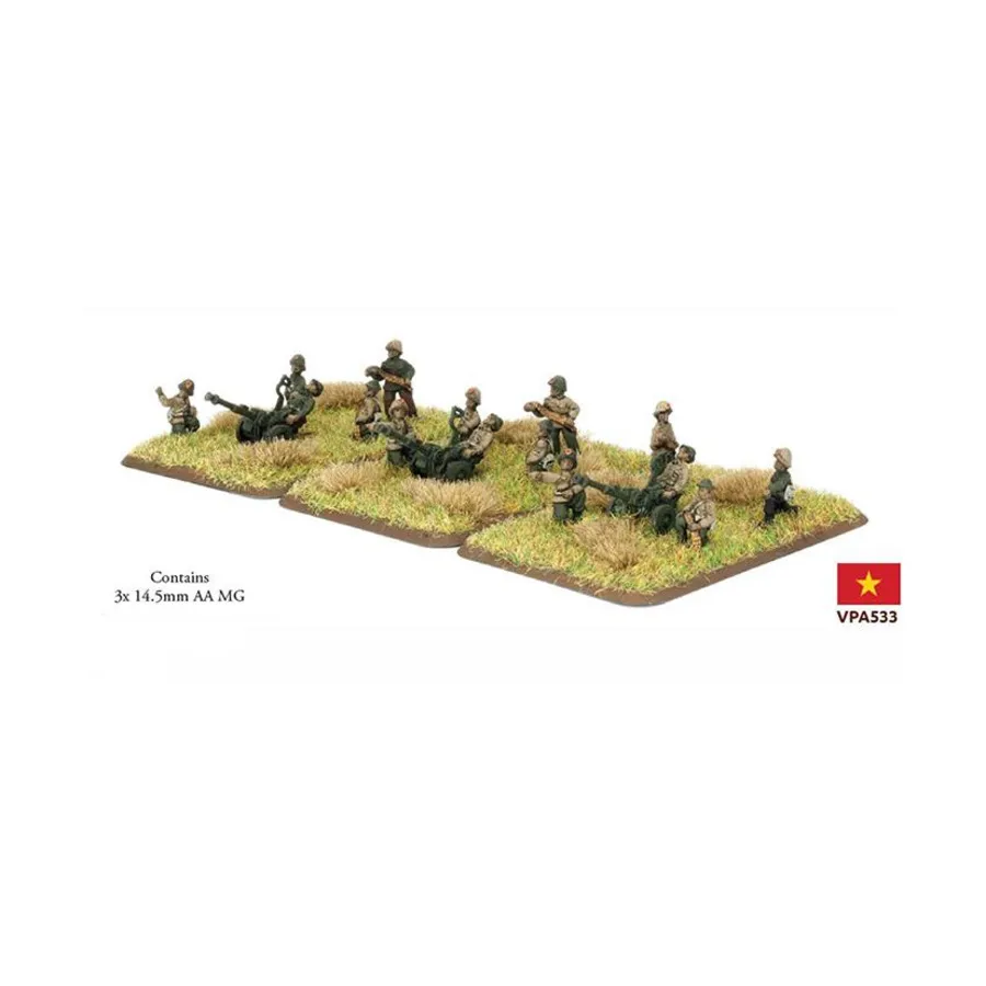 14,5-мм зенитная рота ПАВН, 'Nam - The Vietnam War Miniatures Game (1:100)
14,5-мм зенитная рота ПАВН, 'Nam - The Vietnam War Miniatures Game (1:100)