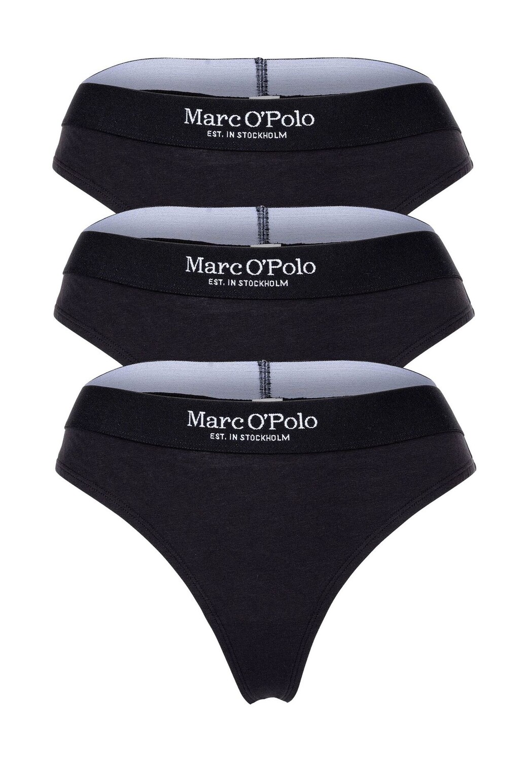 Комплект из 3 женских стрингов Essentials с логотипом на поясе Marc O'Polo, цвет 990 Black
Комплект из 3 женских стрингов Essentials с логотипом на поясе Marc O'Polo, цвет 990 Black