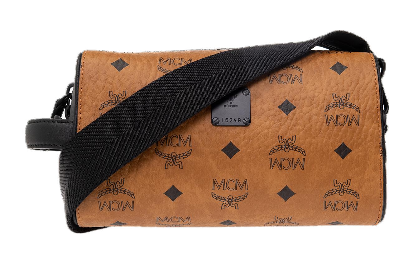 Сумка через плечо MCM среднего размера с кожаной отделкой, косметичка, коричневый
Сумка через плечо MCM среднего размера с кожаной отделкой, косметичка, коричневый