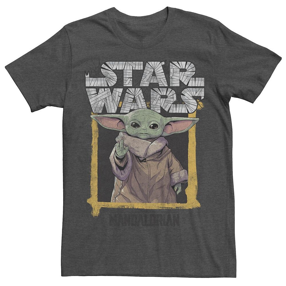 Мужская футболка The Mandalorian Baby Yoda Licensed Character, цвет Charcoal Heather
Мужская футболка The Mandalorian Baby Yoda Licensed Character, цвет Charcoal Heather
