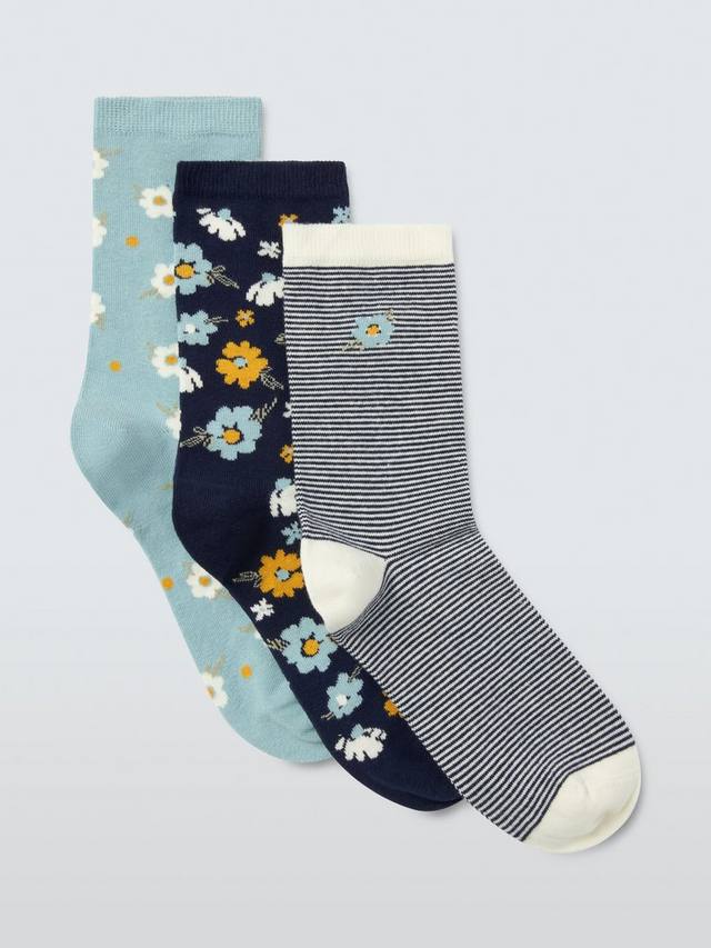Дизайнерские цветочные носки Ditsy из органического хлопка John Lewis, Blue
Дизайнерские цветочные носки Ditsy из органического хлопка John Lewis, Blue