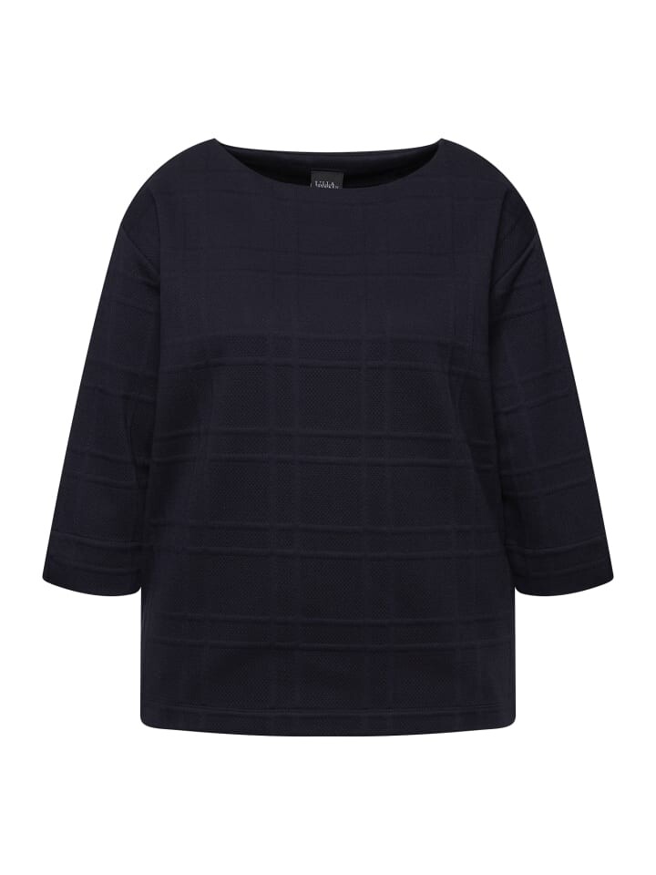 Толстовка Ulla Popken, синий 
Толстовка Ulla Popken, синий