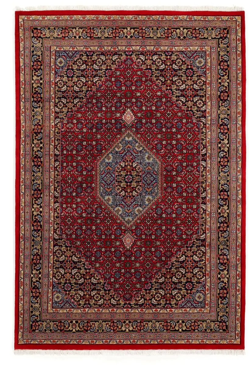 OCI THE CARPET BRAND Восточный ковер "Химла Биджар", прямоугольный, чистая шерсть, ручная работа, с бахромой, гостиная OCI Die Teppichmarke 70х140 см, цвет rot/blau
OCI THE CARPET BRAND Восточный ковер "Химла Биджар", прямоугольный, чистая шерсть, ручная работа, с бахромой, гостиная OCI Die Teppichmarke 70х140 см, цвет rot/blau