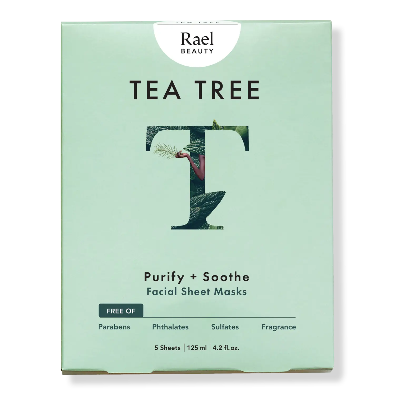 Тканевая маска для лица с маслом чайного дерева Rael
Тканевая маска для лица с маслом чайного дерева Rael