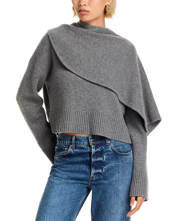 Шарф-Свитер Элсон Simkhai, серый
Шарф-Свитер Элсон Simkhai, серый