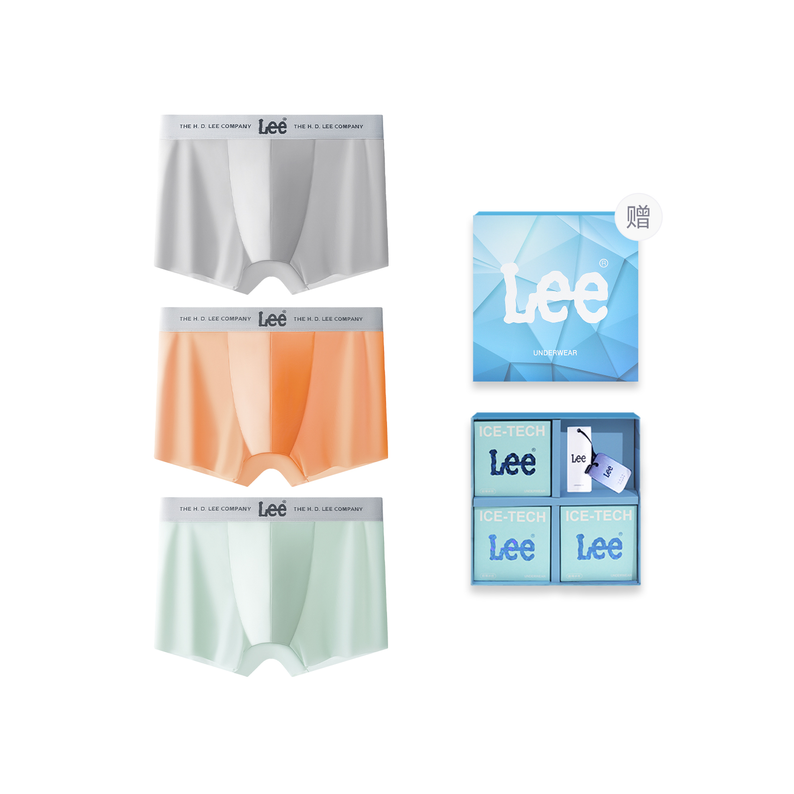Lee SS23 Ice Series летнее нижнее белье подарочная упаковка мужское 3 шт
Lee SS23 Ice Series летнее нижнее белье подарочная упаковка мужское 3 шт
