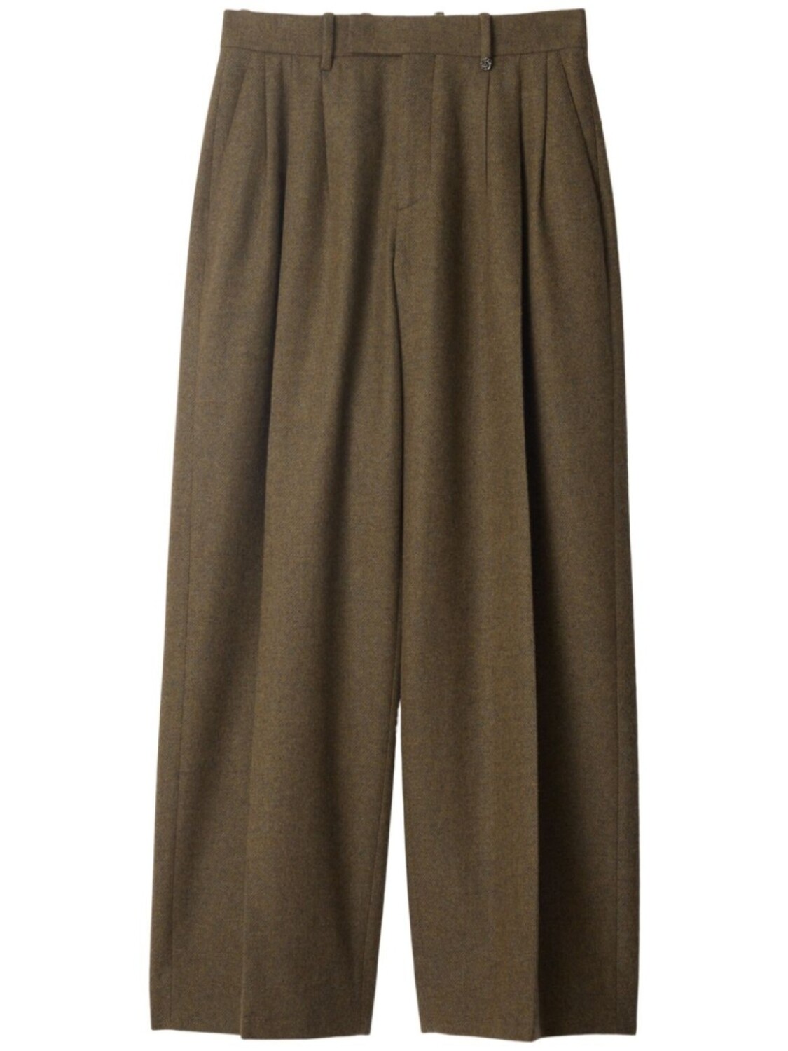 Burberry шерстяные брюки строгого кроя, коричневый
Burberry шерстяные брюки строгого кроя, коричневый