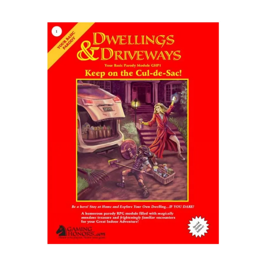 Модуль Dwellings & Driveways - Keep on the Cul-de-Sac!, Role Playing Games (Gaming Honors)
Модуль Dwellings & Driveways - Keep on the Cul-de-Sac!, Role Playing Games (Gaming Honors)