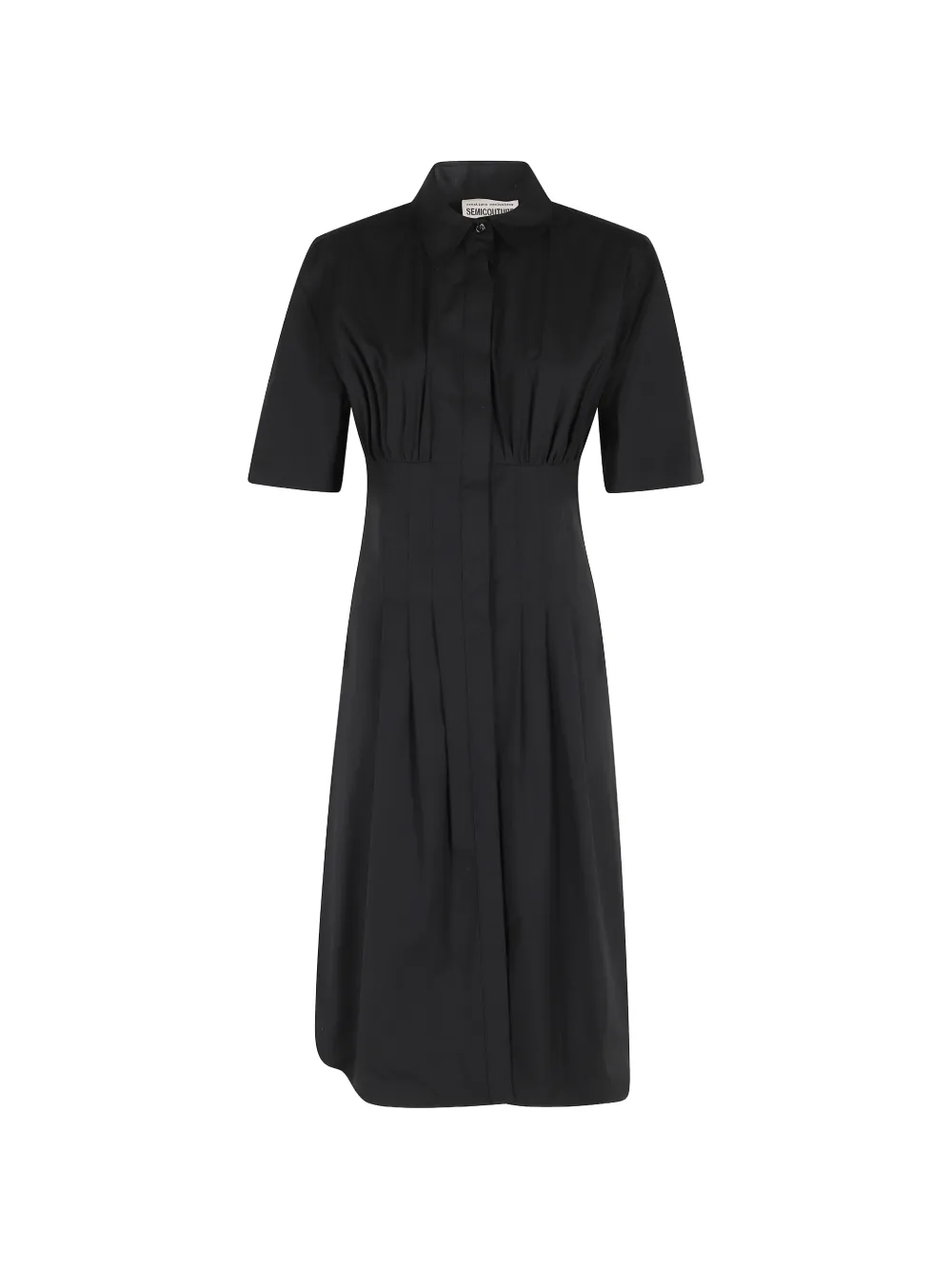 Платье-рубашка миди Sandra с плиссированной юбкой Semicouture, черный
Платье-рубашка миди Sandra с плиссированной юбкой Semicouture, черный