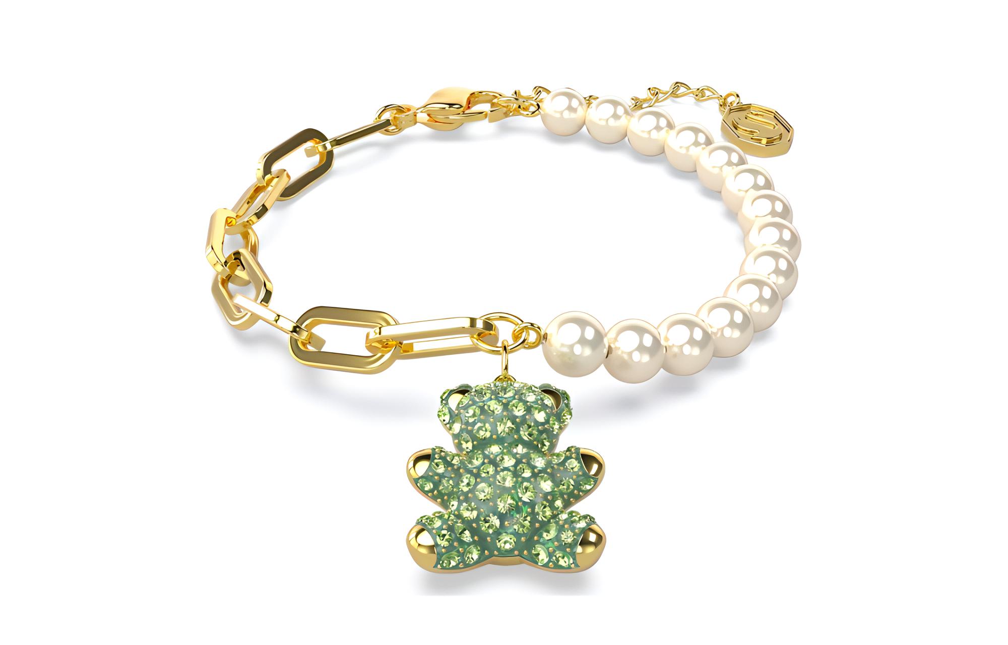 Swarovski Зеленый браслет Teddy для женщин
Swarovski Зеленый браслет Teddy для женщин