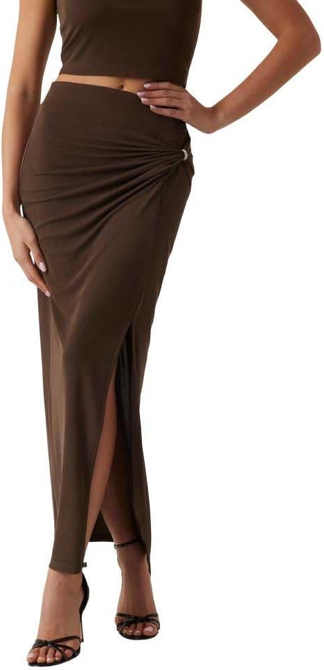 Юбка GUESS Women's Eco Aimee Jewel Drap, Espresso Brown
Юбка GUESS Women's Eco Aimee Jewel Drap, Espresso Brown