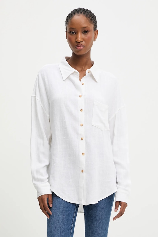Рубашка с льном Answear.Lab, белый
Рубашка с льном Answear.Lab, белый