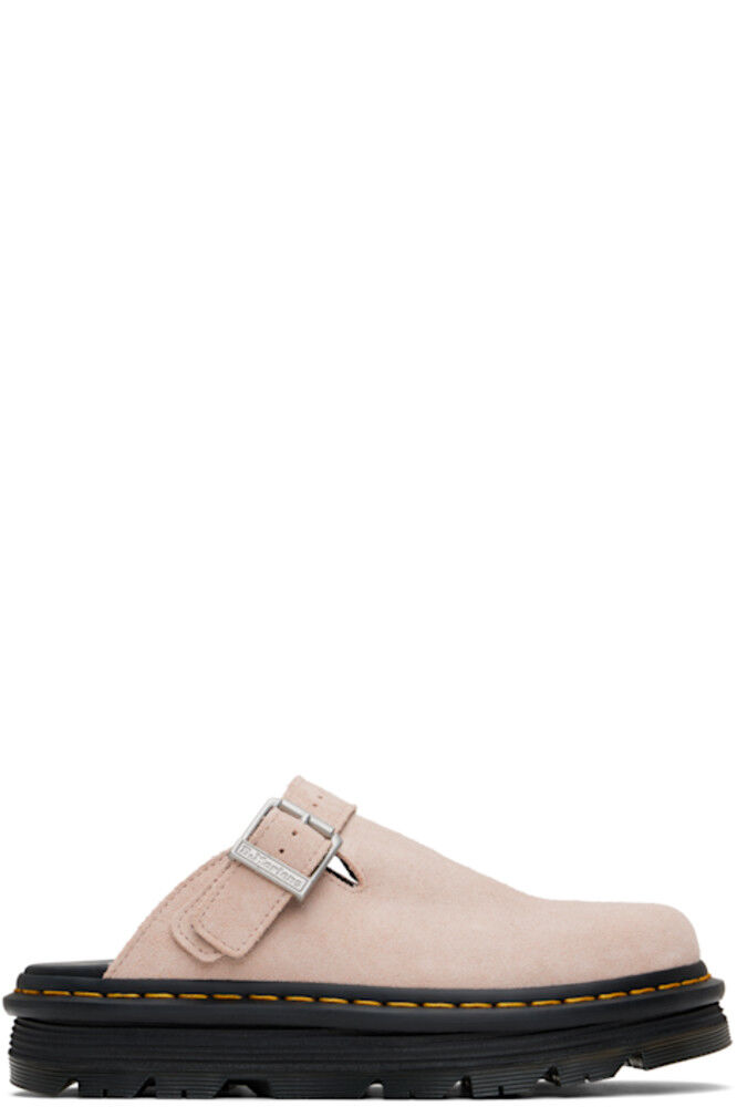 Розовые замшевые туфли ZebZag на платформе с открытой пяткой Dr. Martens
Розовые замшевые туфли ZebZag на платформе с открытой пяткой Dr. Martens