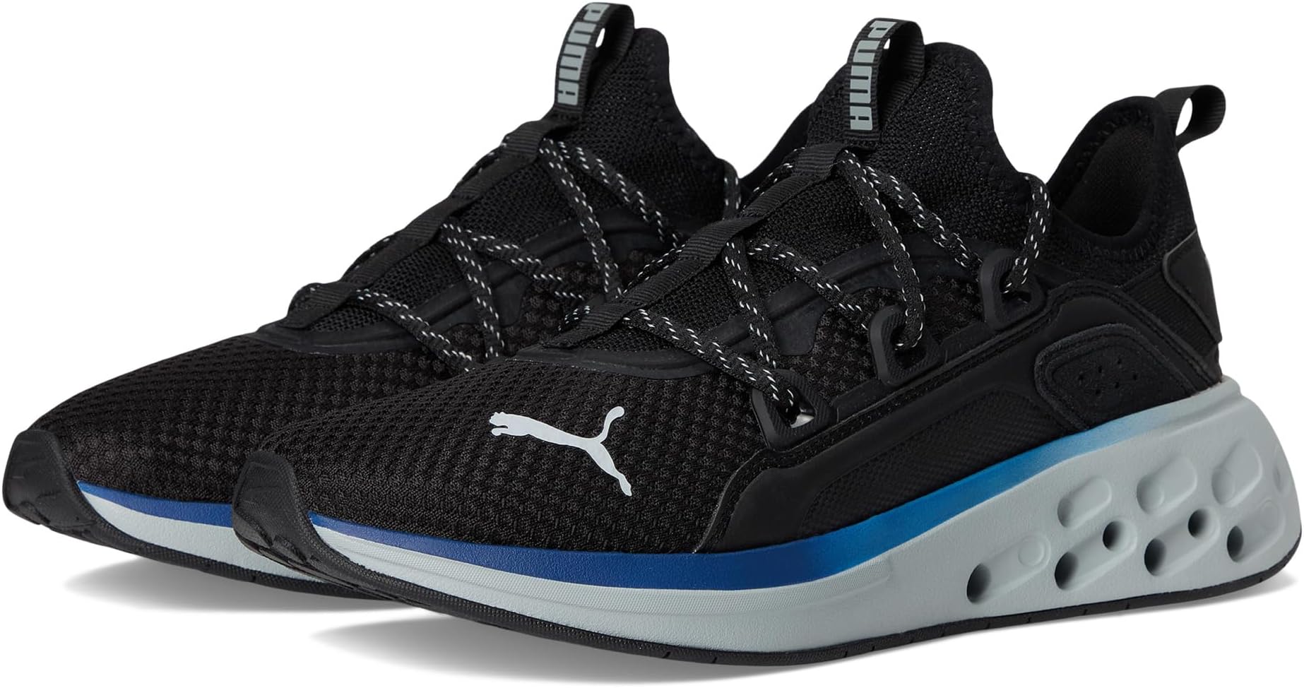 Кроссовки PUMA Men's Softride Frequence Lace Fleck Shoes, Black/Clyde Royal
Кроссовки PUMA Men's Softride Frequence Lace Fleck Shoes, Black/Clyde Royal