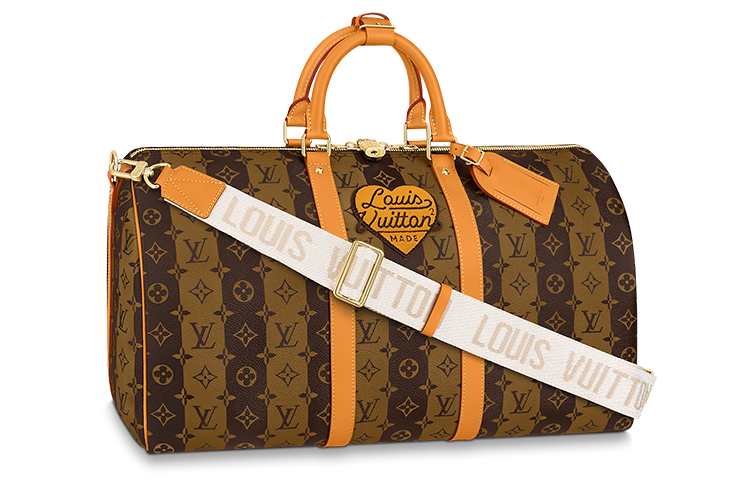 Keepall Bandouliere X Nigo 50 Monogram Stripes Brown LOUIS VUITTON 
Keepall Bandouliere X Nigo 50 Monogram Stripes Brown LOUIS VUITTON