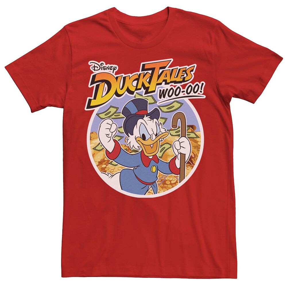 Disney's DuckTales Scrooge McМужская футболка Woo-oo Duck Licensed Character, красный
Disney's DuckTales Scrooge McМужская футболка Woo-oo Duck Licensed Character, красный
