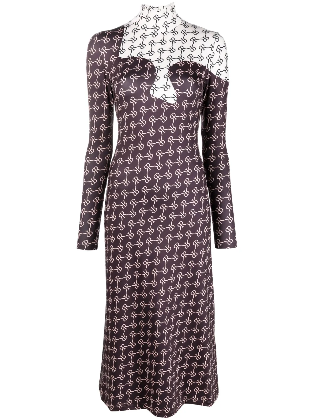 Платье миди в двух тонах Rokh, коричневый
Платье миди в двух тонах Rokh, коричневый