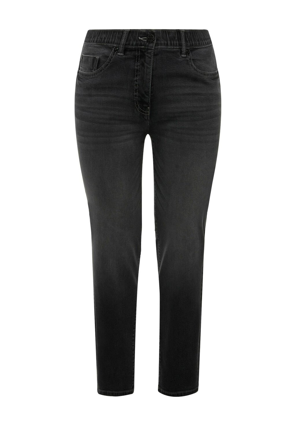 Джинсы облегающего кроя PUSH-UP Ulla Popken, темно-серый
Джинсы облегающего кроя PUSH-UP Ulla Popken, темно-серый