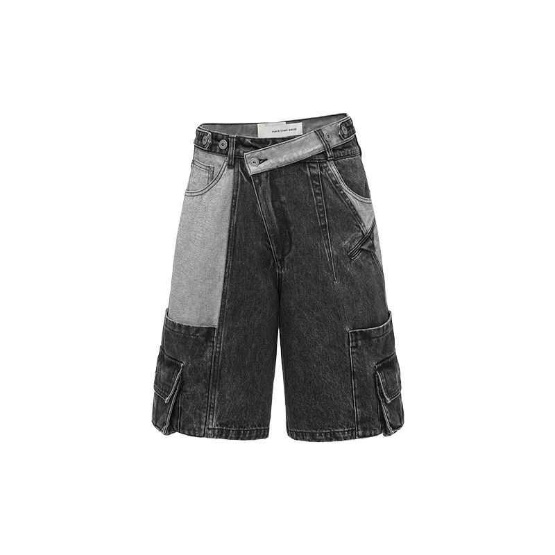 Джинсовые шорты унисекс Feng Chen Wang, черный
Джинсовые шорты унисекс Feng Chen Wang, черный