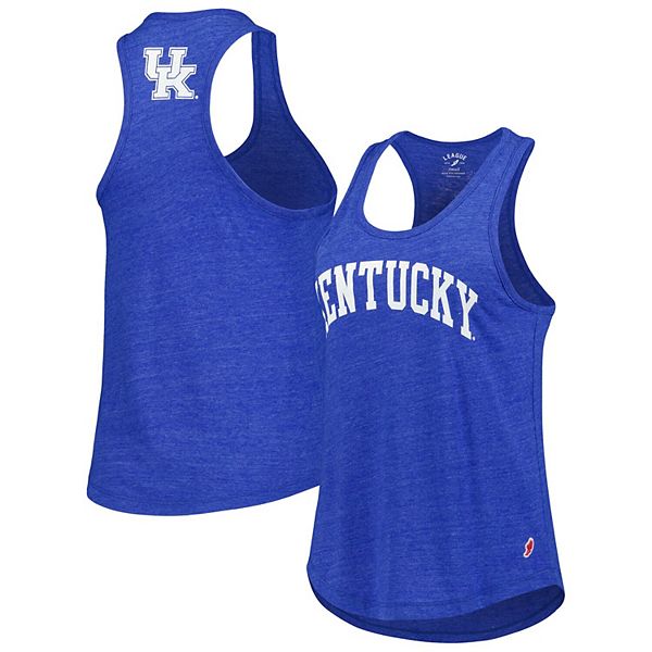 Женский трикотажный топ с круглым вырезом и перекрещенными лямками heather royal kentucky wildcats two-hit intramural tri-blend League Collegiate Wear
Женский трикотажный топ с круглым вырезом и перекрещенными лямками heather royal kentucky wildcats two-hit intramural tri-blend League Collegiate Wear