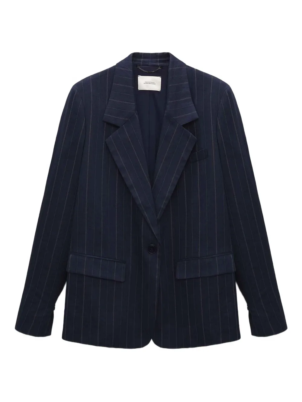 Блейзер в тонкую полоску Dorothee Schumacher, синий
Блейзер в тонкую полоску Dorothee Schumacher, синий