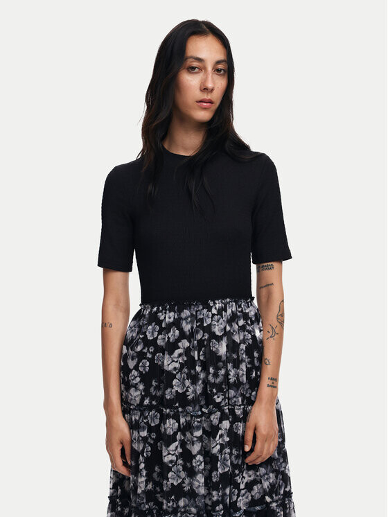 Платье на каждый день стандартного кроя Desigual, черный
Платье на каждый день стандартного кроя Desigual, черный