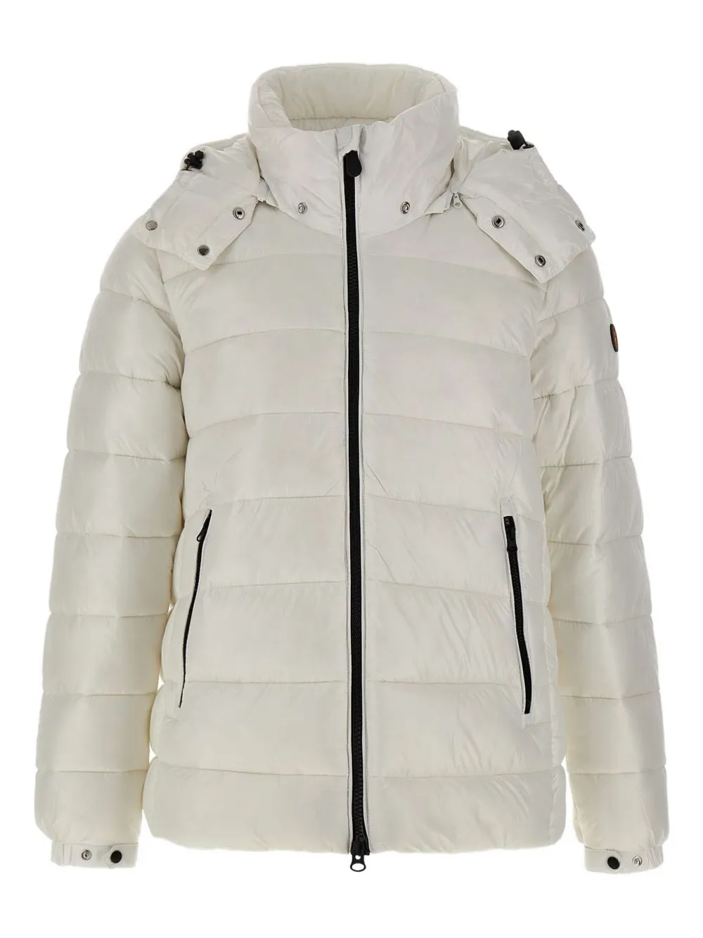 Стеганое пальто со съемным капюшоном Save The Duck, белый
Стеганое пальто со съемным капюшоном Save The Duck, белый