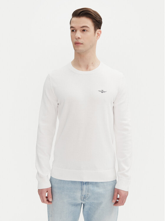 Свитер обычного кроя 251MA1502L506 Aeronautica Militare, белый
Свитер обычного кроя 251MA1502L506 Aeronautica Militare, белый