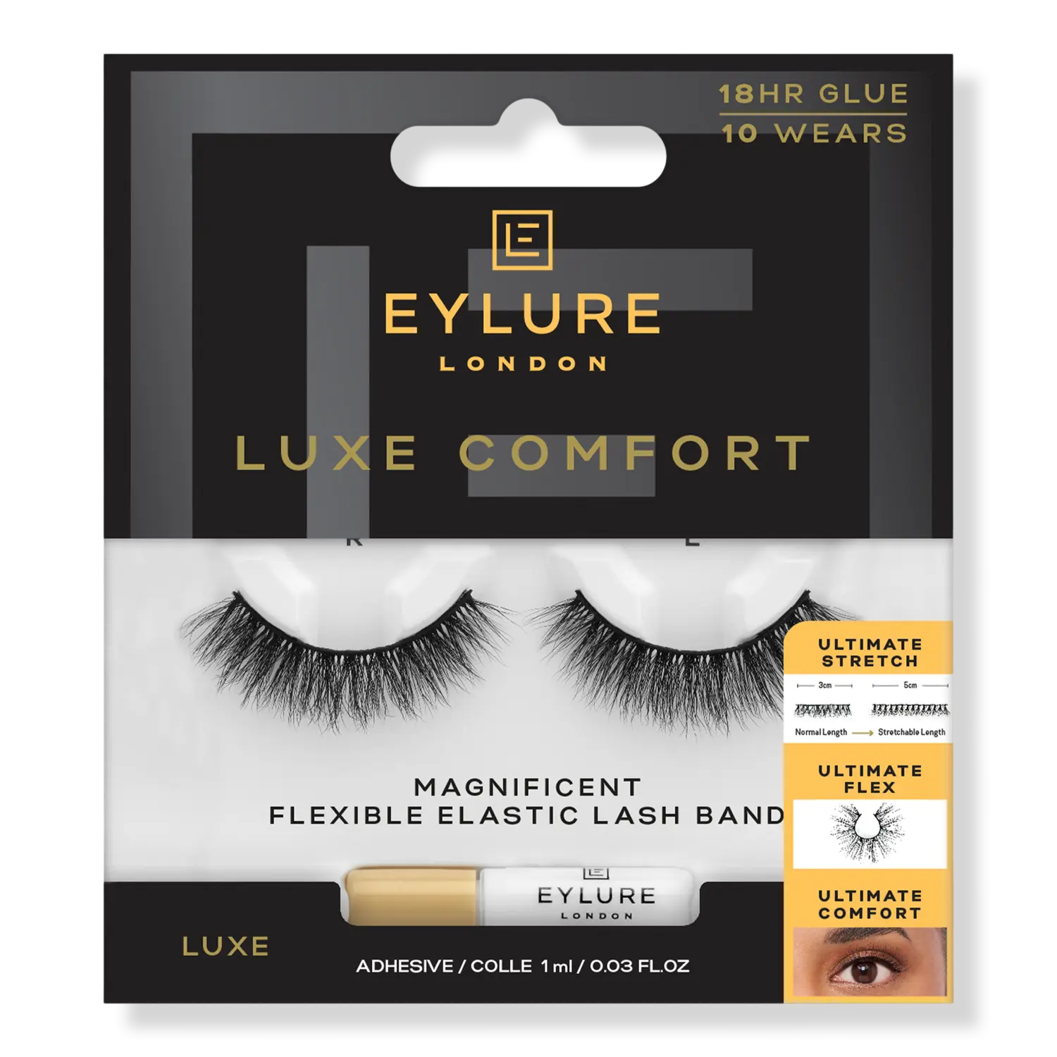 Накладные ресницы Luxe Comfort из искусственной норки, великолепные Eylure
Накладные ресницы Luxe Comfort из искусственной норки, великолепные Eylure